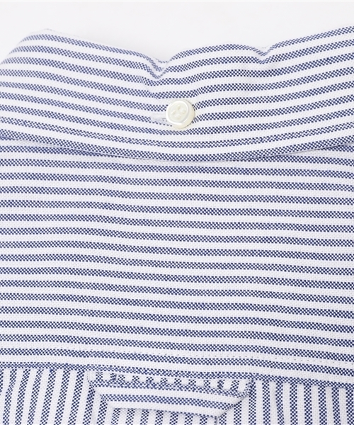 OUTLET（アウトレット）の「【BLOOM&BRANCH】SOスピンOXバイカラーOP（ワンピース・レディース・ブルー/ストライプ・36/34）」の11枚目の写真