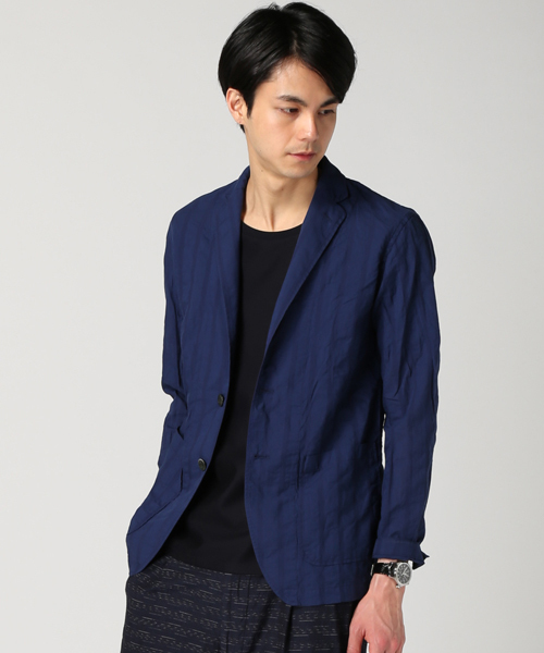 EDIFICE（エディフィス）の「◇CPRローンシャツジャケット（その他アウター・メンズ・ネイビー/その他9/その他10・46/48/50/44）」の2枚目の写真