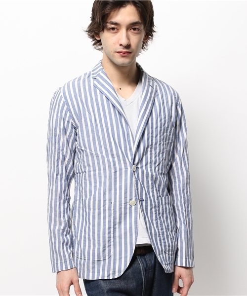 EDIFICE（エディフィス）の「◇CPRローンシャツジャケット（その他アウター・メンズ・ネイビー/その他9/その他10・46/48/50/44）」の4枚目の写真