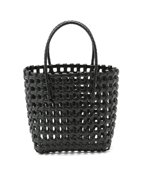 ROPE' PICNIC（ロペピクニック）の「透かし編みメルカドミドルトートバッグ（トートバッグ・レディース・オレンジ/キナリ/ブラック・FREE）」の14枚目の写真