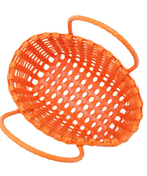 ROPE' PICNIC（ロペピクニック）の「透かし編みメルカドミドルトートバッグ（トートバッグ・レディース・オレンジ/キナリ/ブラック・FREE）」の9枚目の写真