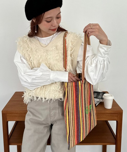 ストライプロゴトートバッグ | DISCOAT(ディスコート)レディース | PAL CLOSET(パルクローゼット) -  パルグループ公式ファッション通販サイト ボートライフジャケット Tトップストレージバッグ ゴムロープ付き、防水600Dオックスフォード布ストレージバッグ、Tトップハードトッ