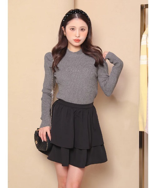 Darich（ダーリッチ）の「Darlingパフショルニットトップス