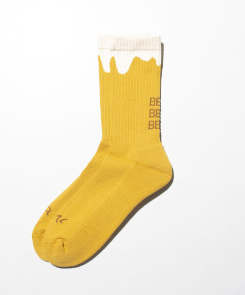 ROSTER SOX(ロスターソックス)の「【ROSTER SOX/ロスターソックス】完全別注SAKE SOX(ソックス/靴下・メンズ・クリーム/イエロー/ホワイト系その他2/ホワイト系その他/ブラウン/キャメル/イエロー系その他・FREE)」の7枚目の写真