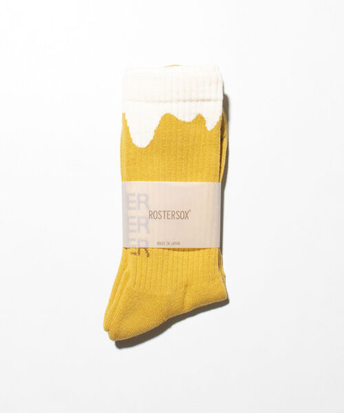 ROSTER SOX(ロスターソックス)の「【ROSTER SOX/ロスターソックス】完全別注SAKE SOX(ソックス/靴下・メンズ・クリーム/イエロー/ホワイト系その他2/ホワイト系その他/ブラウン/キャメル/イエロー系その他・FREE)」の10枚目の写真