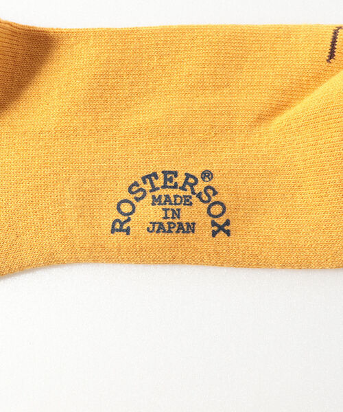 ROSTER SOX(ロスターソックス)の「【ROSTER SOX/ロスターソックス】完全別注SAKE SOX(ソックス/靴下・メンズ・クリーム/イエロー/ホワイト系その他2/ホワイト系その他/ブラウン/キャメル/イエロー系その他・FREE)」の16枚目の写真