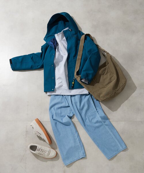 B.C STOCK（ベーセーストック）の「2レイヤーマウンテンパーカー（マウンテンパーカー・メンズ・ブラック/オレンジ/アイボリー/ブルー系その他・SMALL/MEDIUM/LARGE）」の4枚目の写真