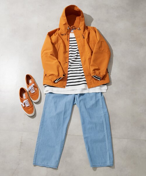 B.C STOCK（ベーセーストック）の「2レイヤーマウンテンパーカー（マウンテンパーカー・メンズ・ブラック/オレンジ/アイボリー/ブルー系その他・SMALL/MEDIUM/LARGE）」の5枚目の写真