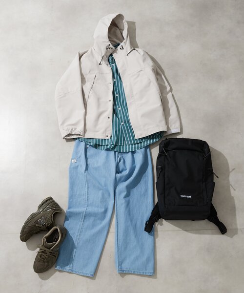 B.C STOCK（ベーセーストック）の「2レイヤーマウンテンパーカー（マウンテンパーカー・メンズ・ブラック/オレンジ/アイボリー/ブルー系その他・SMALL/MEDIUM/LARGE）」の6枚目の写真