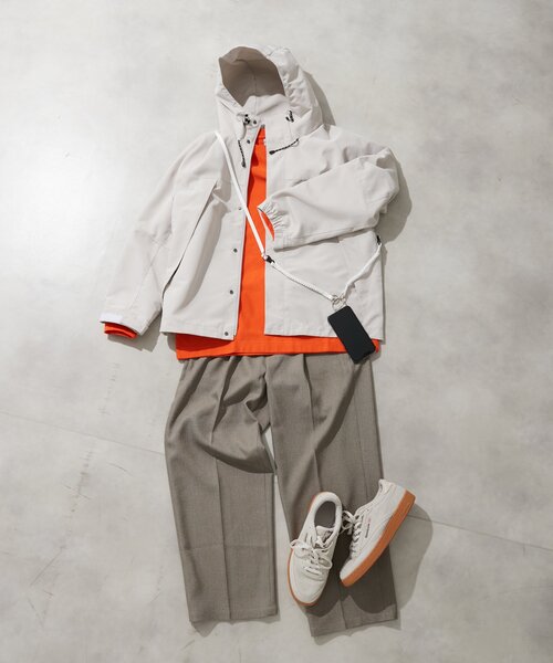 B.C STOCK（ベーセーストック）の「2レイヤーマウンテンパーカー（マウンテンパーカー・メンズ・ブラック/オレンジ/アイボリー/ブルー系その他・SMALL/MEDIUM/LARGE）」の8枚目の写真