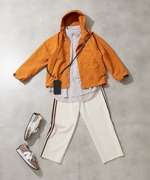 B.C STOCK（ベーセーストック）の「2レイヤーマウンテンパーカー（マウンテンパーカー・メンズ・ブラック/オレンジ/アイボリー/ブルー系その他・SMALL/MEDIUM/LARGE）」の9枚目の写真