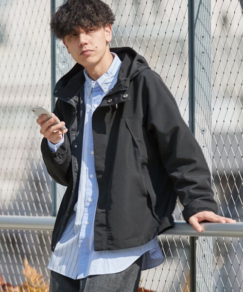 B.C STOCK（ベーセーストック）の「2レイヤーマウンテンパーカー（マウンテンパーカー・メンズ・ブラック/オレンジ/アイボリー/ブルー系その他・SMALL/MEDIUM/LARGE）」の22枚目の写真