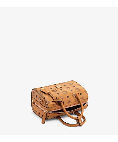 MCM(エムシーエム)の「〈エッセンシャル〉ボストンバッグ - ヴィセトス オリジナル(ボストンバッグ・レディース・ブラウン・SMALL)」の3枚目の写真