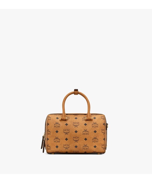 MCM(エムシーエム)の「〈エッセンシャル〉ボストンバッグ - ヴィセトス オリジナル(ボストンバッグ・レディース・ブラウン・SMALL)」の2枚目の写真