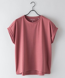 LB/S  | 汗染みの目立ちにくいTシャツ ZEROSTAIN ゼロステイン　撥水性　UVカット ローカルラウンド　無地ヘムTシャツ(Tシャツ/カットソー)