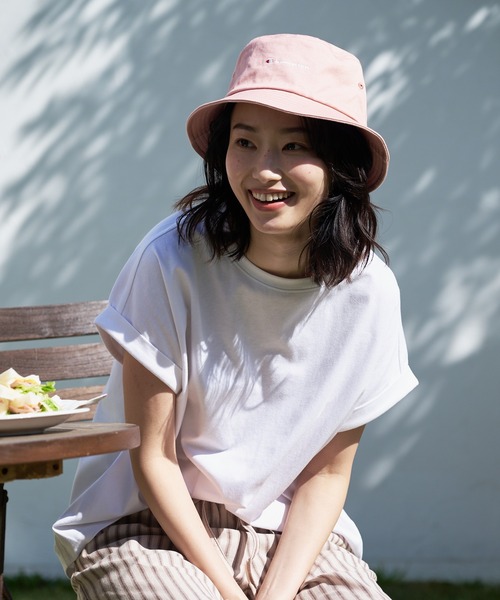 LB/S (エルビーエス)の「汗染みの目立ちにくいTシャツ ZEROSTAIN ゼロステイン 撥水性 UVカット ローカルラウンド 無地ヘムTシャツ(Tシャツ/カットソー・レディース・ホワイト/ダークベージュ/ピンク系その他/ブラック/ミント/イエロー/ダークブルー/チャコールグレー/グレー・MEDIUM/LARGE)」の15枚目の写真