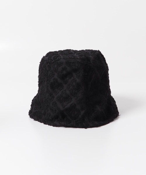 SENSE OF PLACE by URBAN RESEARCH（センスオブプレイスバイアーバンリサーチ）の「ジャガードパネルバケットハット（ハット・レディース・アイボリー/ブラック/ブルー・ONE）」の18枚目の写真