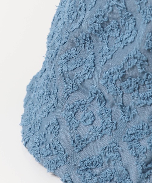 SENSE OF PLACE by URBAN RESEARCH（センスオブプレイスバイアーバンリサーチ）の「ジャガードパネルバケットハット（ハット・レディース・アイボリー/ブラック/ブルー・ONE）」の22枚目の写真