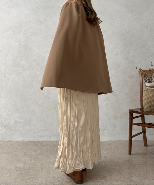 apres jour clair（アプレジュールクレア）の「【apres jour clair】クリンクルスカート【ZOZOTOWN限定アイテム】（スカート・レディース・ブラウン系その他/アイボリー/ピンクベージュ・X-LARGE/フリー）」の14枚目の写真