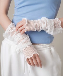 SPINNS | 【3色展開】メローメッシュアームカバー(アームカバー)