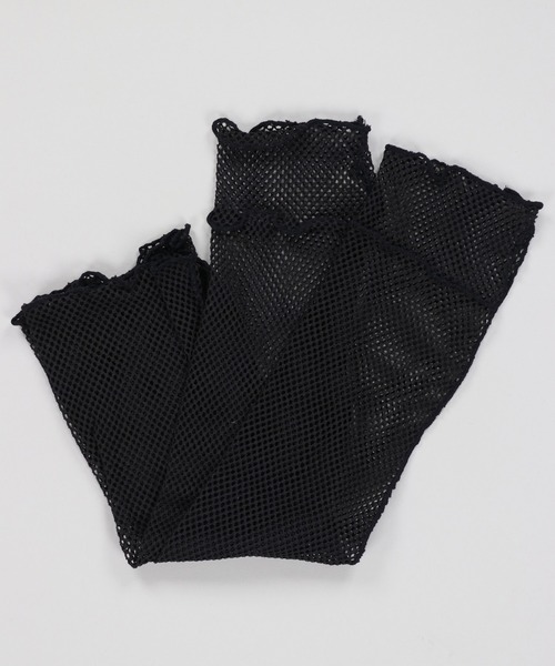 SPINNS(スピンズ)の「【3色展開】メローメッシュアームカバー(アームカバー・レディース・サックスブルー/ホワイト/ブラック・ONESIZE)」の11枚目の写真