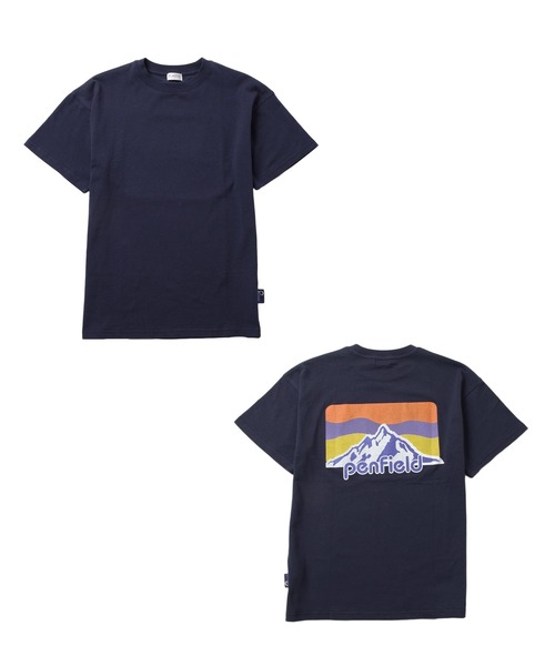 GLAZOS（グラソス）の「【Penfield】【接触冷感】バックプリント半袖Tシャツ（Tシャツ/カットソー・キッズ・イエロー/ネイビー/ホワイト・160cm/150cm/170cm/140cm）」の12枚目の写真