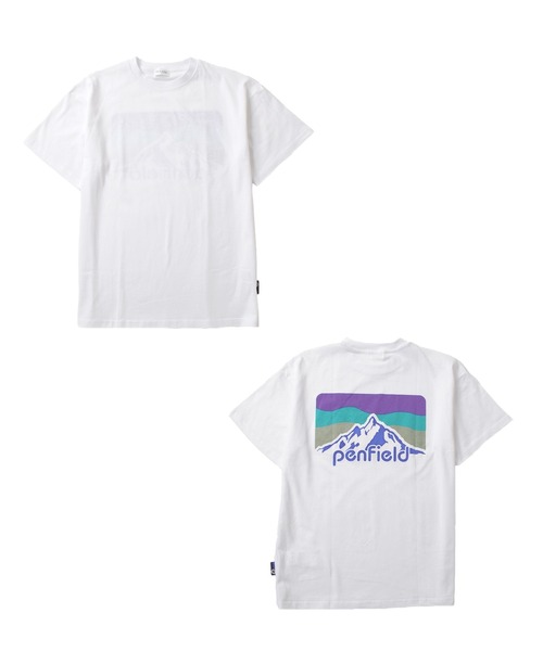 GLAZOS（グラソス）の「【Penfield】【接触冷感】バックプリント半袖Tシャツ（Tシャツ/カットソー・キッズ・イエロー/ネイビー/ホワイト・160cm/150cm/170cm/140cm）」の13枚目の写真