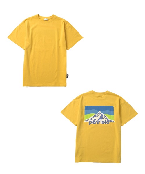 GLAZOS（グラソス）の「【Penfield】【接触冷感】バックプリント半袖Tシャツ（Tシャツ/カットソー・キッズ・イエロー/ネイビー/ホワイト・160cm/150cm/170cm/140cm）」の7枚目の写真