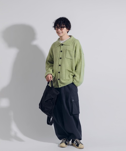 MUHET（ミュエータ）の「ルーズタックミリタリーパンツ（カーゴパンツ・レディース・ネイビー/カーキ・SMALL/MEDIUM/X-LARGE）」の22枚目の写真