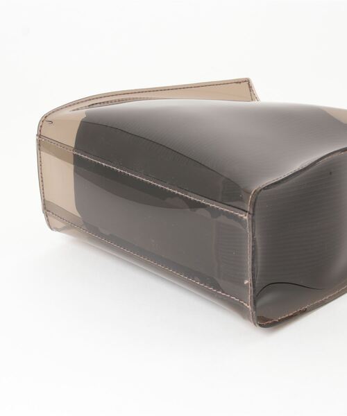 Honeys(ハニーズ)の「巾着付クリアバッグ(ショルダーバッグ・レディース・ブラック/アイボリー/キナリ・FREE)」の22枚目の写真