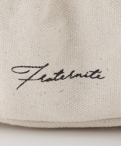 Honeys(ハニーズ)の「巾着付クリアバッグ(ショルダーバッグ・レディース・ブラック/アイボリー/キナリ・FREE)」の20枚目の写真