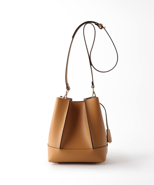 La TOTALITE(ラトータリテ)の「《追加》【GIANNI NOTARO/ジャンニ ノターロ 】2way ショルダーBAG(ショルダーバッグ・レディース・アイボリー/キャメル・FREE)」の8枚目の写真