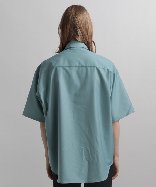 HARE（ハレ）の「フロントラインフラワーシャツ(HARE)（シャツ/ブラウス・メンズ・ブルー/ホワイト/ブラック・FREE）」の4枚目の写真