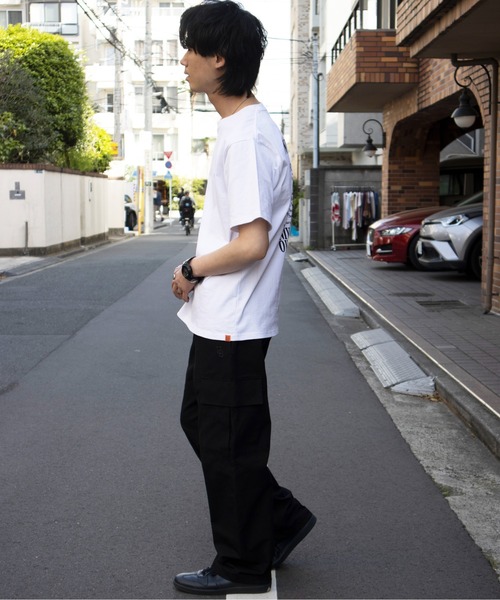 UNIVERSAL OVERALL（ユニバーサルオーバーオール）の「ユニバーサルオーバーオール ロゴT /　プリントTシャツ /　バックプリントTシャツ  / WINDY JR. PROFILE T（Tシャツ/カットソー・メンズ・ミント/ネイビー/ヘザーグレー/ホワイト/ブラック・XL/L/S/M）」の12枚目の写真