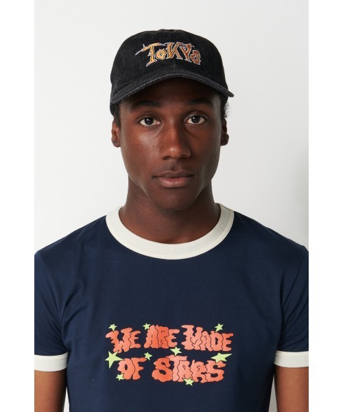 Not So Ape（ノットソーエイプ）の「Denim Cap（キャップ・メンズ・ブラック系その他/インディゴブルー・FREE）」の4枚目の写真
