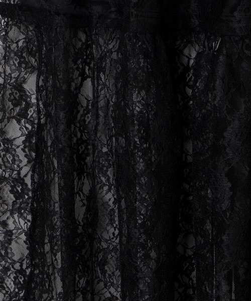 WEGO（ウィゴー）の「WEGO/フラワーレーススカート（スカート・レディース・オフホワイト/ブラック・FREE）」の19枚目の写真