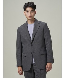 Perfect Suit FActory（パーフェクトスーツファクトリー）の「LENO WEAVE　セットアップジャケット　グレー/ネイビー/ブラック（スーツジャケット）」