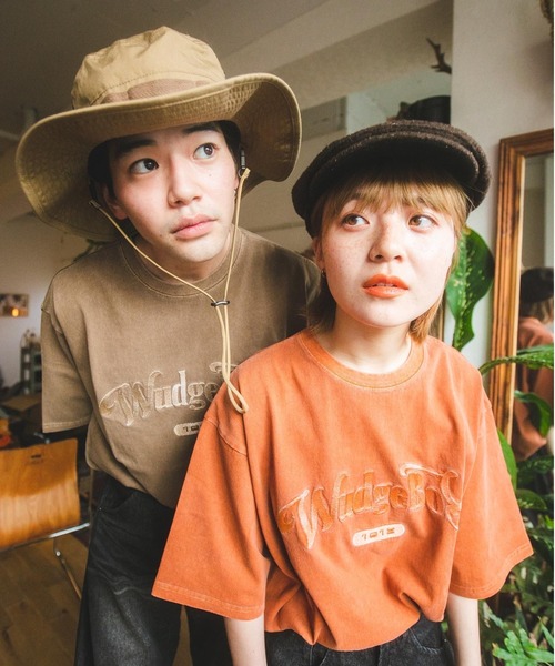 WudgeBoy（ワッジボーイ）の「WudgeBoy pigment logo Tee（T