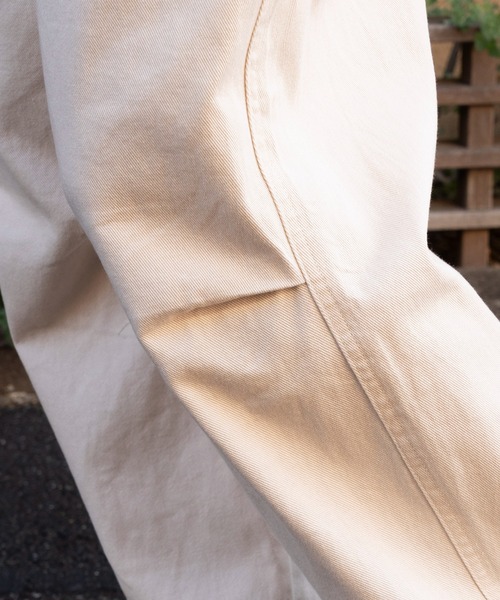 SETUP7（セットアップセブン）の「【SETUP7】ベーシックオーバーサイズベイカーパンツ ミリタリーパンツ　fast orslow pants　軍パン（カーゴパンツ・メンズ・インディゴブルー/ダークインディゴブルー/サックスブルー/ブラック/ベージュ/カーキ/ホワイト・4/5/6/7）」の12枚目の写真