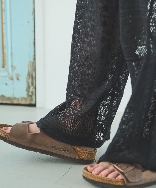 Crisp（クリスプ）の「パッチワークレースパンツ（その他パンツ・レディース・ブラック/ホワイト・FREE）」の18枚目の写真