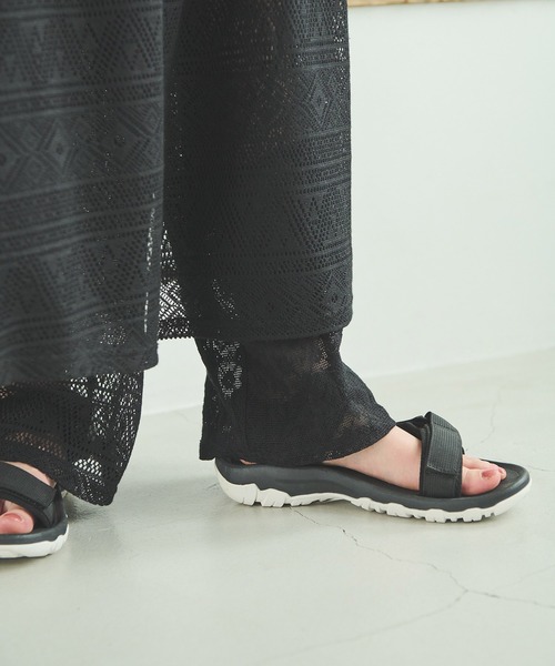 Crisp（クリスプ）の「パッチワークレースパンツ（その他パンツ・レディース・ブラック/ホワイト・FREE）」の21枚目の写真