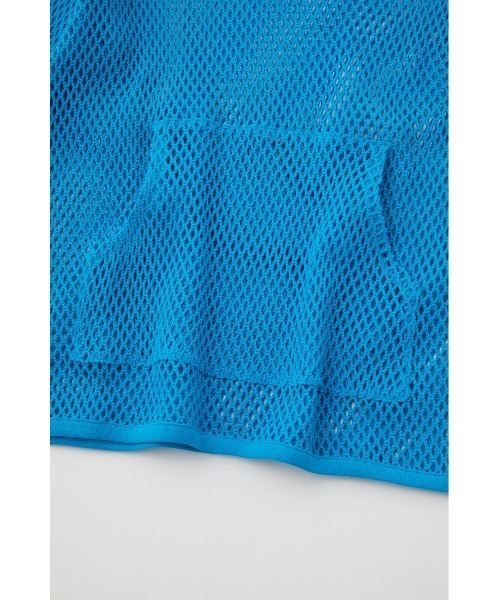 MOUSSY（マウジー）の「MESH SKIPPER プルオーバー（Tシャツ/カットソー・レディース・ブラック/アイボリー/ブルー・FREE）」の18枚目の写真