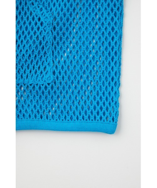 MOUSSY（マウジー）の「MESH SKIPPER プルオーバー（Tシャツ/カットソー・レディース・ブラック/アイボリー/ブルー・FREE）」の22枚目の写真