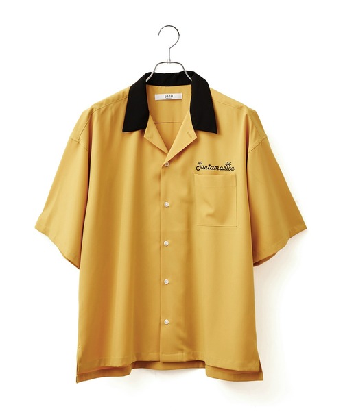 JUNRED(ジュンレッド)の「TPUリラックスボーリングシャツ(シャツ/ブラウス・メンズ・マスタード/ブルー系その他6/オフホワイト・L/LL/M)」の3枚目の写真