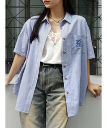 EVRIS | 【WEB限定】ワンポイントハーフスリーブシャツ(シャツ/ブラウス)