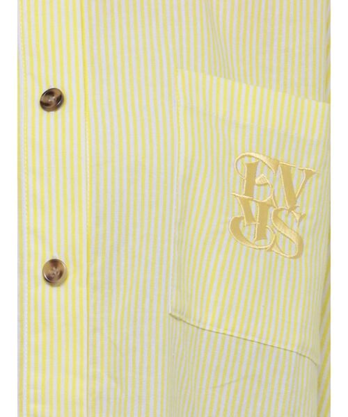 EVRIS(エヴリス)の「【WEB限定】ワンポイントハーフスリーブシャツ(シャツ/ブラウス・レディース・イエロー/ブルー/ホワイト・FREE)」の21枚目の写真