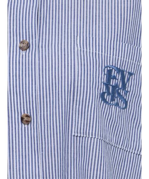 EVRIS(エヴリス)の「【WEB限定】ワンポイントハーフスリーブシャツ(シャツ/ブラウス・レディース・イエロー/ブルー/ホワイト・FREE)」の12枚目の写真