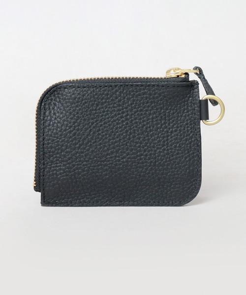 UNIVERSAL OVERALL(ユニバーサルオーバーオール)の「シボレザー(牛革) L字ファスナー ショートウォレット(財布・メンズ・ブラック・FREE)」の5枚目の写真