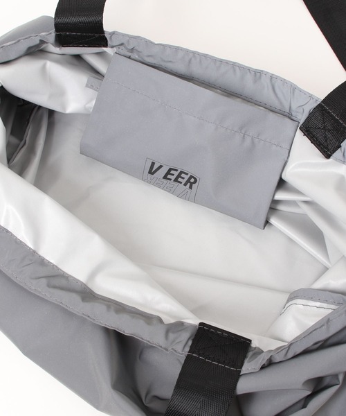 KiU（キウ）の「ライトに反射する安全トートバッグ【VEER】フル