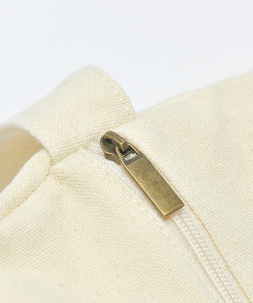 Rename（リネーム）の「Rename ビッグ キャンバス トート ショルダーバッグ（ショルダーバッグ・レディース・ナチュラル/ブラック・FREE）」の8枚目の写真